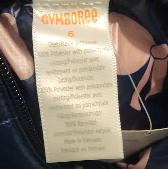 Gymboree Girls Winter Puffer Jacket Size 6 - Picture 4 of 4